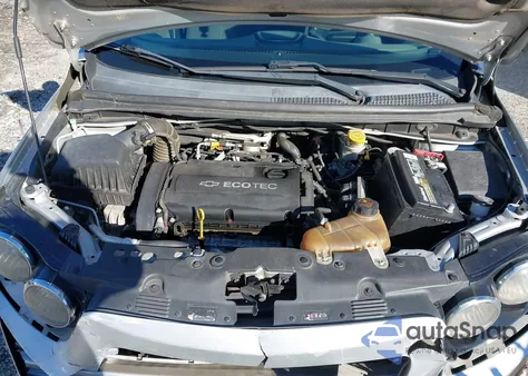 2012 Chevrolet Sonic 2Lt из США, поврежденный, VIN 1G1JC5SH4C4184683